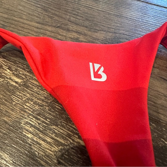 Buff Bunny Red Sports Bra Size S - Picture 3 of 4